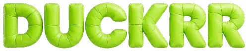 Duckrr Balloon 3D Text