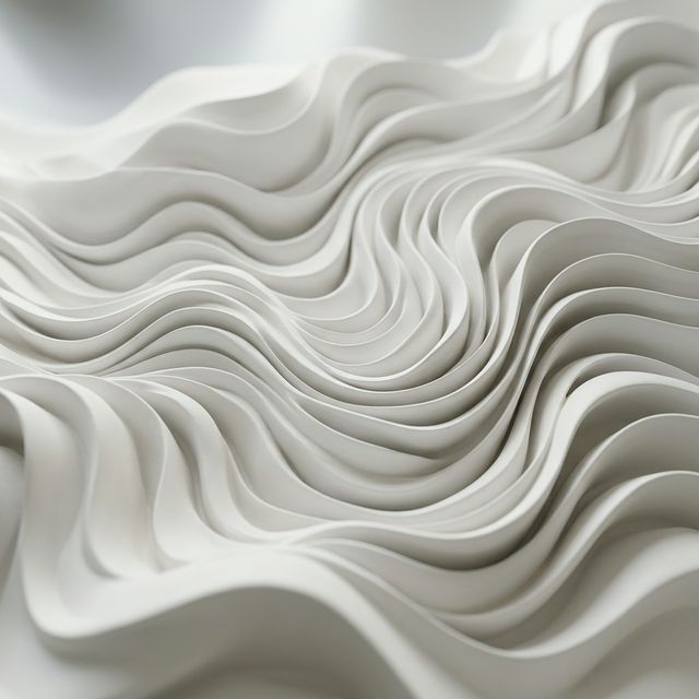 Abstract 3D ripple texture